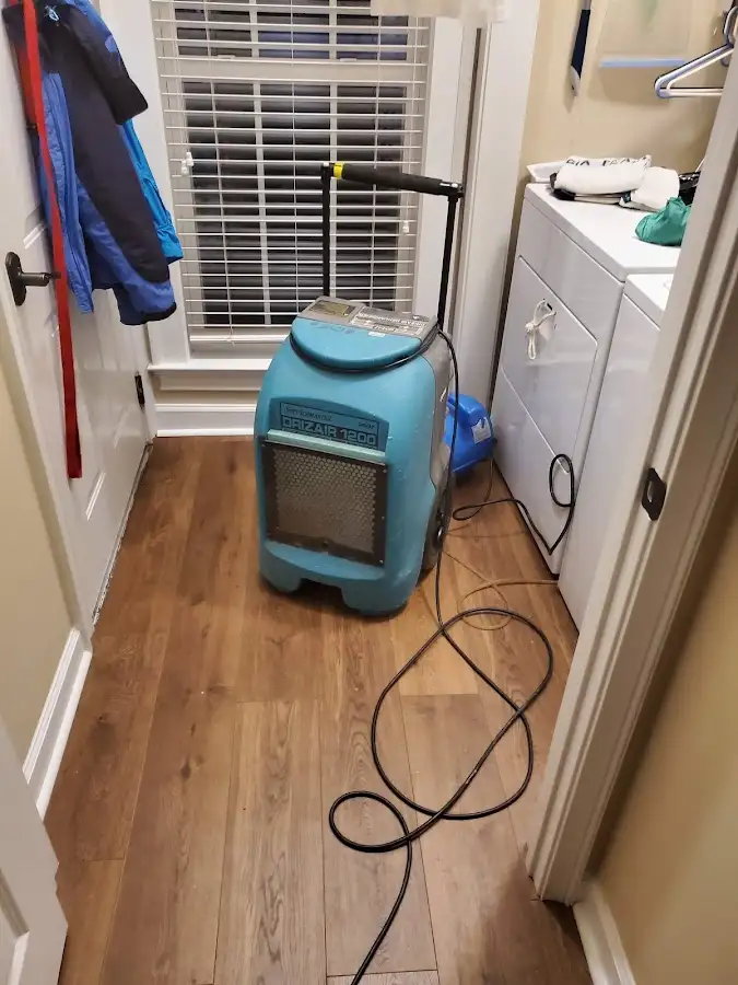 Commercial dehumidifier deployed for Flood Damage Cleanup in Cheektowaga