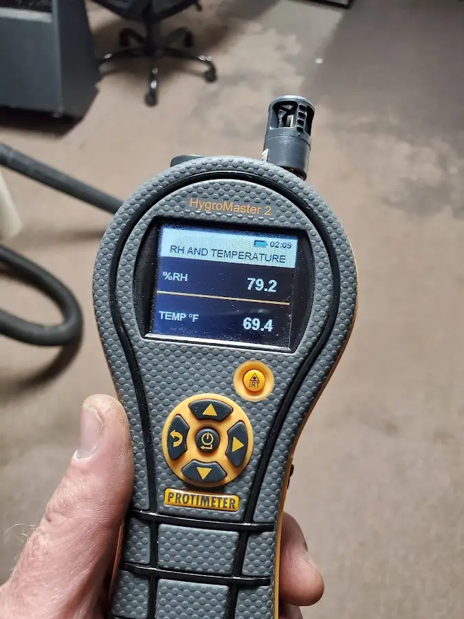 Moisture meter humidity assessment for Fire & Smoke Damage Restoration in Cheektowaga